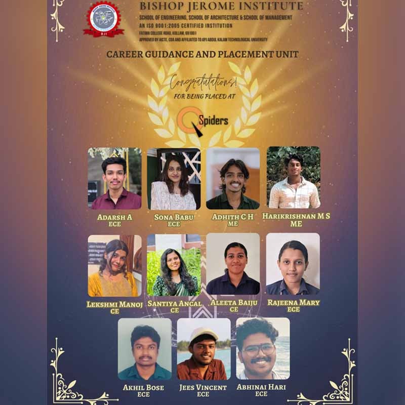 🏆 BJI Celebrates Success: Students Secured Placements via QSpiders